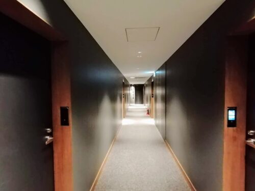 22pieces廊下とエレベーター